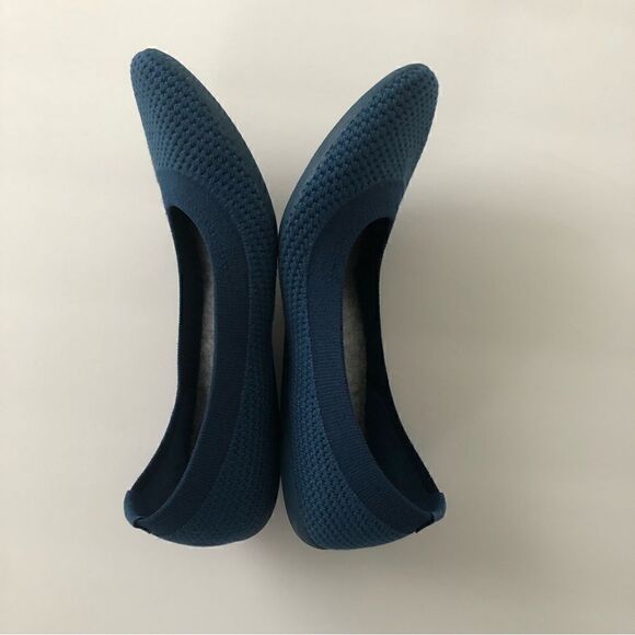 Allbirds blue Tree Breezers in woman’s size 5 slip on flexible flats wool - Picture 4 of 9